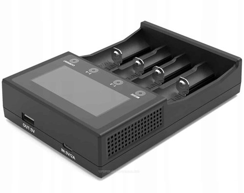 Li-ion akkumulátor töltő 18650 akkumulátorokhoz MLiiM4SUSB