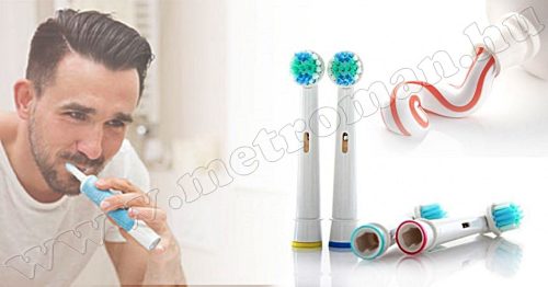 Fogkefe fej Oral-B elektromos fogkeféhez, 4 db-os M0118
