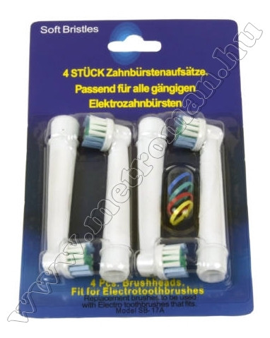 Fogkefe fej Oral-B elektromos fogkeféhez, 4 db-os M0118