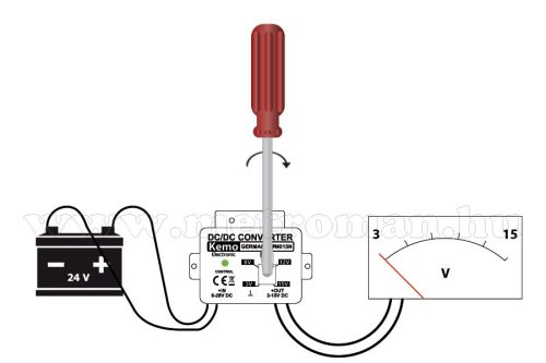 Feszültség szabályzó modul Kemo M015N