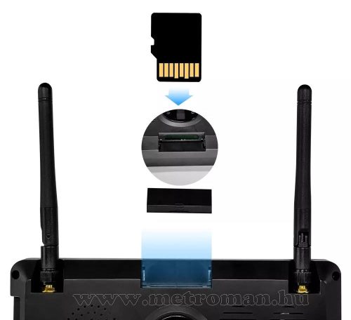 Digitális vezeték nélküli tolatókamera szett 7"-os HD LCD monitorral MM0205-HD 12/24 Volt