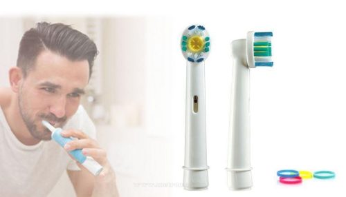 3D-s fogkefe fej Oral-B elektromos fogkeféhez, 4 db-os M0277