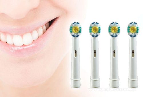 3D-s fogkefe fej Oral-B elektromos fogkeféhez, 4 db-os M0277