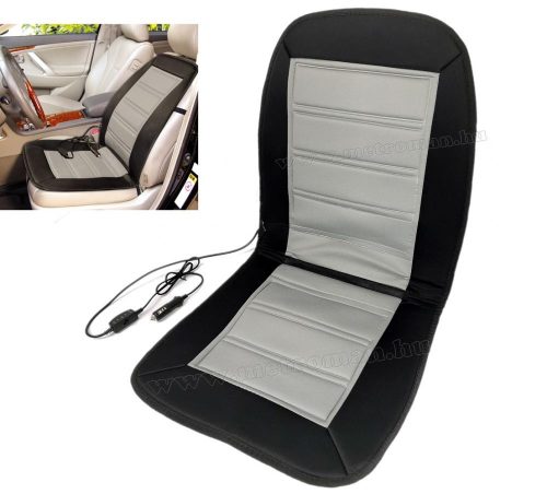 Autós ülésfűtés fűthető ülésborító Szürke-Fekete MM032BS