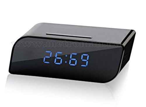 Órába rejtett SD kártyás, DVR rögzítős Wifi IP megfigyelő kamera M0450HD