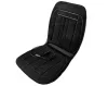 Autós ülésfűtés fűthető ülésborító fekete plüss MM045