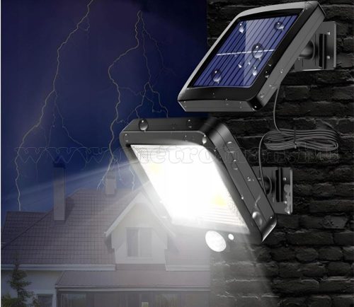 Napelemes mozgásérzékelős lámpa, LED kerti lámpa MM0719-SOLAR
