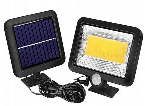 Napelemes mozgásérzékelős lámpa, LED kerti lámpa MM0719-SOLAR