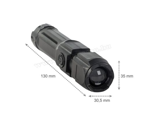 Zoom LED kézi elemlámpa MM08382USB