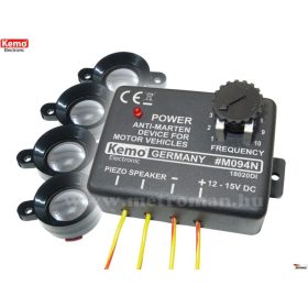   Ultrahangos, autós nyestriasztó, 4 hangszórós, Kemo M094N