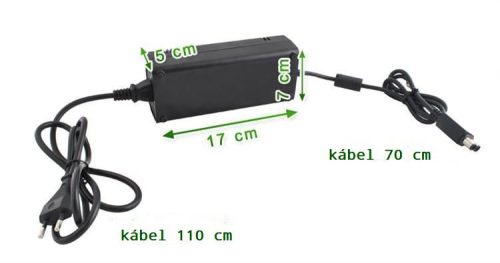 Xbox 360 Slim utángyártott tápegység M1135