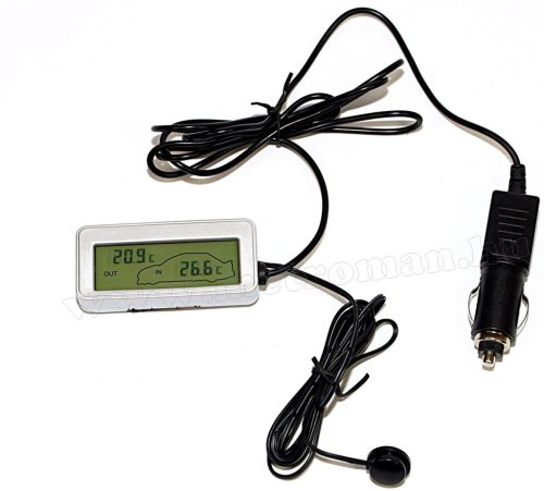 Digitális autós külső-belső hőmérő Mlogic M113