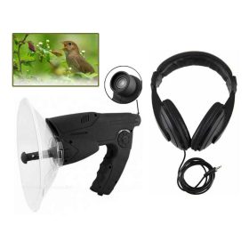   Irányított parabolikus mikrofon fejhallgatóval és optikával MM1183