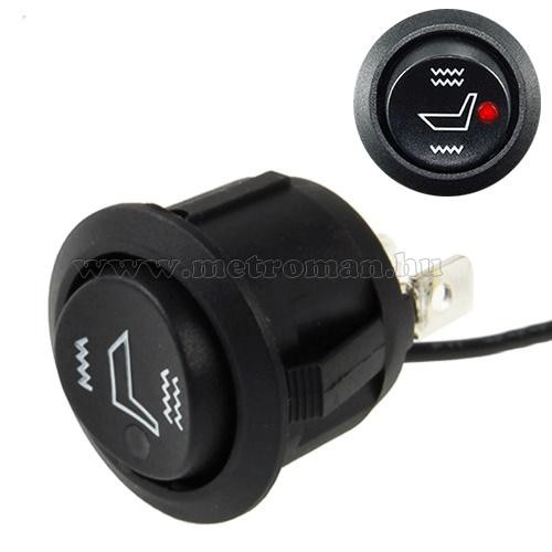 Kétfokozatú ülésfűtés kapcsoló MM1240LED