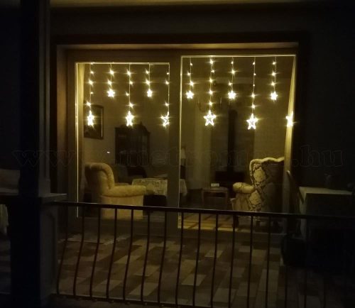 Karácsonyi LED fényfüzér csillag M1317LED