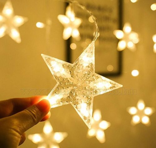 Karácsonyi csillag LED fényfüzér 5 db-os csomag M1320LED-5X 