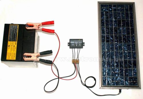 Solar töltésvezérlő, feszültségszabályzó 12V/6A, KEMO M149