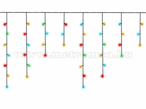 Karácsonyi LED kültéri jégcsap fényfüzér 300 LED 10.8 méter M1518LED