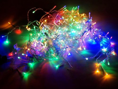 Karácsonyi LED kültéri jégcsap fényfüzér 300 LED 10.8 méter M1518LED