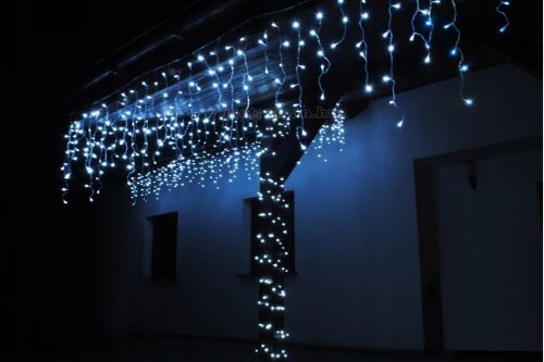 Karácsonyi LED kültéri jégcsap fényfüzér 300 LED 10.8 méter M1520LED
