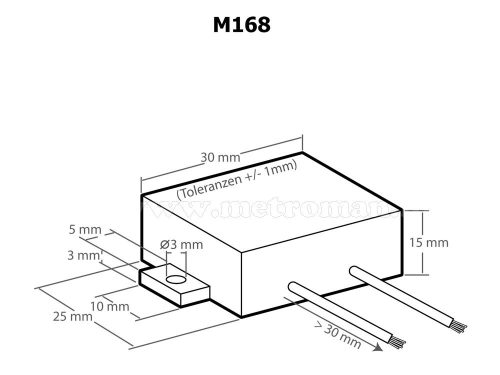 Autós túlfeszültség és izzókiégés gátló elektronika, Kemo M168