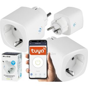   Android, iPhone mobiltelefonnal távirányítható Wifi okos konnektor és fogyasztásmérő MM2070-WIFI