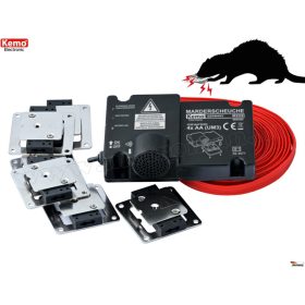   Nagyfeszültségű és ultrahangos professzionális nyestriasztó szett,  KEMO M229