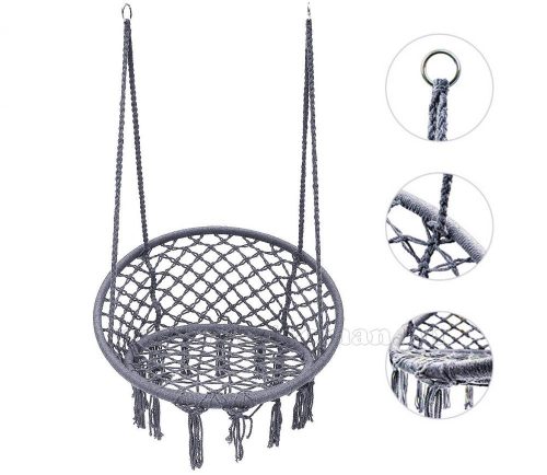 Fonott kerti függőszék Szürke színben MM233H