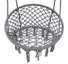 Fonott kerti függőszék Szürke színben MM233H