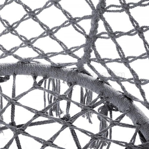 Fonott kerti függőszék Szürke színben MM233H