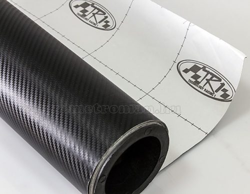 Autó fólia, 3D fekete Karbon fólia, 1,27 x 28 méter