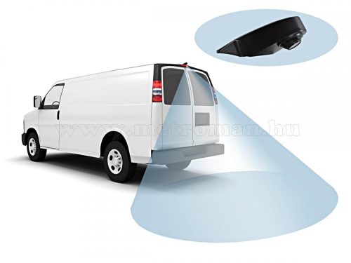 Tolatóradar és tolatókamera szett LCD monitorral furgonhoz MM2675-HD502IR