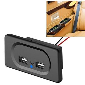   Beépíthető  nagyteljesítményű USB töltő aljzat 4.8 Amper MM2677USB