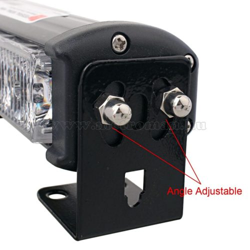 Autós kapcsolható színű Kék-Piros vagy Fehér LED villogó, megkülönböztető jelzés M2881