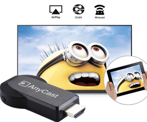 Miracast iOS Android Képernyő tükröző AnyCast M2Plus