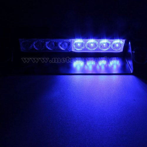 Autós Kék stroboszkóp LED villogó szélvédőre, Mlogic MM-3343BB