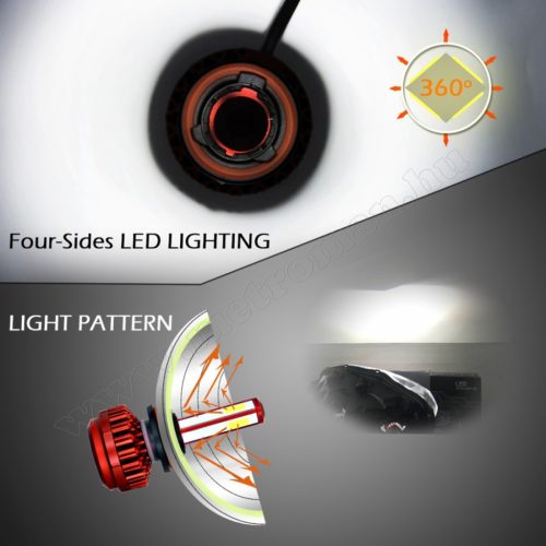 Autós H7 LED reflektor izzó szett 40 W MM-4176