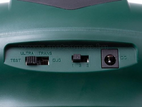 Elektromos ultrahangos és nyomás hullám nyest, patkány, egér riasztó MM4188