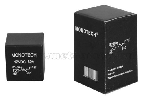 Autós relé, 5 lábú 12V 80A M426/80A