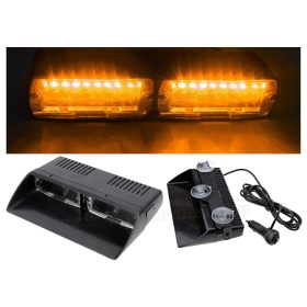   Autós Sárga stroboszkóp LED villogó szélvédőre, Mlogic M5390Y