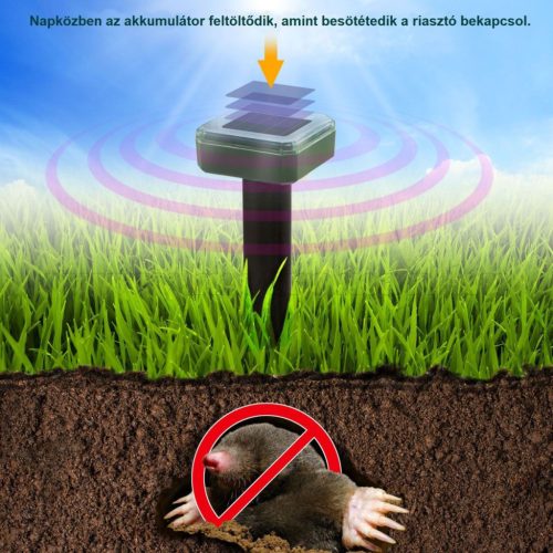 Napelemes vakondriasztó M5635B