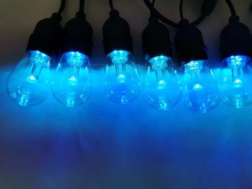 Retro Vintage gömb körte izzós kültéri kerti színes RGB és Hideg/Meleg fehér LED fényfüzér MM5736RGBLED