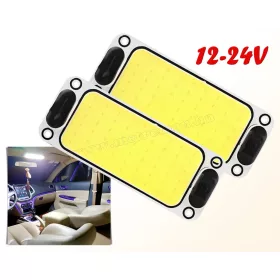   Autó Hajó Lakókocsi LED kabin lámpa 2x16 Watt MM5801A-COB 12/24V