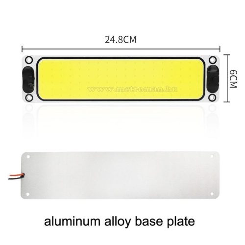 Autó Hajó Lakókocsi LED kabin lámpa 2x16 Watt MM5801A-COB 12/24V