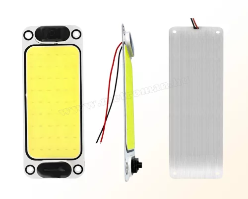 Autó Hajó Lakókocsi LED kabin lámpa 2x16 Watt MM5801A-COB 12/24V