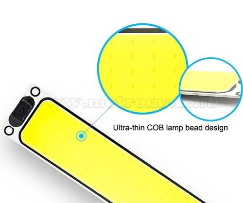 Autó Hajó Lakókocsi LED kabin lámpa 2x16 Watt MM5801A-COB 12/24V