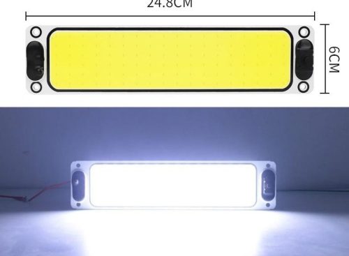 Autó Hajó Lakókocsi LED kabin lámpa 2x16 Watt MM5801A-COB 12/24V