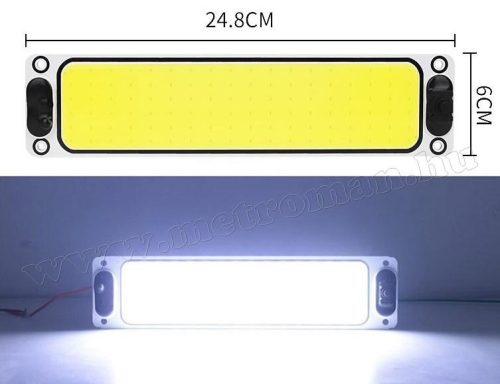 Autó Hajó Lakókocsi LED kabin lámpa 2x16 Watt MM5801A-COB 12/24V