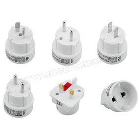   Konnektor átalakító Világ utazó adapter szett M6031-WORLD