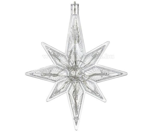 Karácsonyi LED Csillag fényfüzér USB tápcsatlakozású 138 LED MM7226USB Meleg Fehér